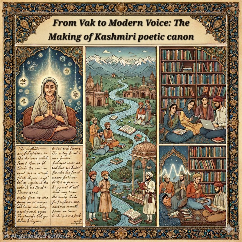 From Vak to Modern Voice: The Making of Kashmiri poetic&nbsp;canon.