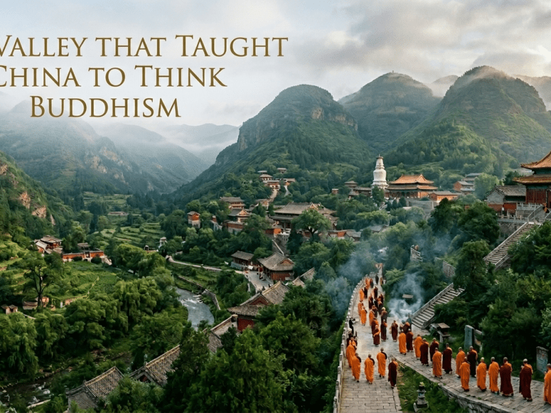 The Valley That Taught China to Think&nbsp;Buddhism